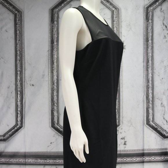 NY&C Mesh Inset Sheath Dress - Picture 2 of 7